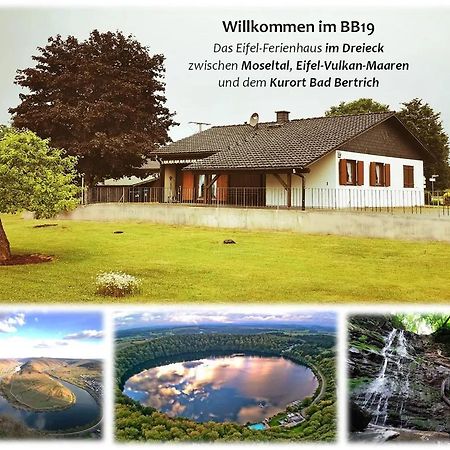 Bb19 Eifel-Ferienhaus Am Moseltal Mit Saunahaus Beuren  Екстериор снимка