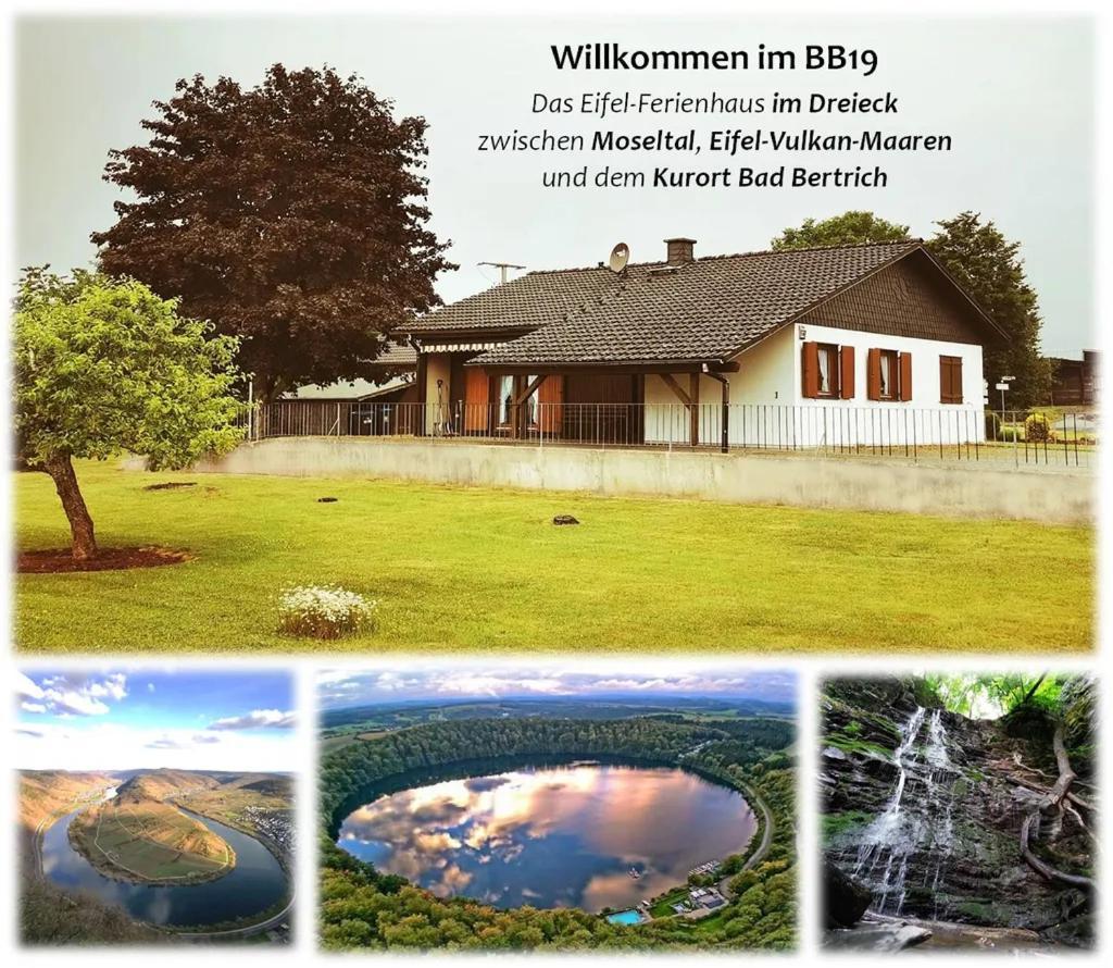 Bb19 Eifel-Ferienhaus Am Moseltal Mit Saunahaus Beuren  Екстериор снимка
